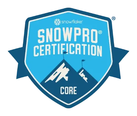 SnowPro Core certified